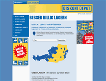Tablet Screenshot of diskont-depot.at